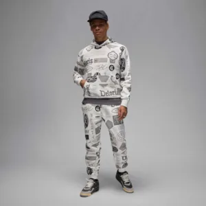 هودی مردانه جردن Essentials Printed Fleece Pullover Hoodie مدل NKHM7254-133